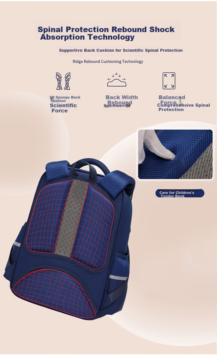 Школьный рюкзак COOLBABY для начальной школы, с защитой позвоночника и снижением нагрузки, для 1-3 классов, унисекс