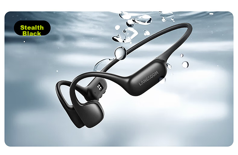 Беспроводные наушники Lanshidun AirSwim Neo с костной проводимостью, водонепроницаемые, Bluetooth 6.0, 32 ГБ памяти, для плавания, бега, езды на велосипеде