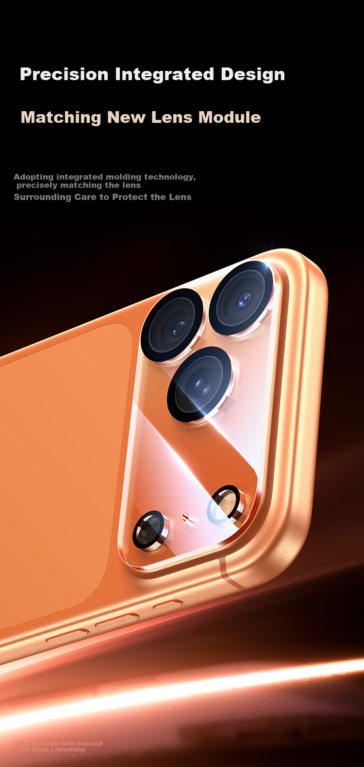 Защитное стекло для камеры BIAZE для iPhone 17, ультрапрозрачное, полное покрытие, защита задней камеры, закаленное стекло, устойчивое к царапинам и ударам