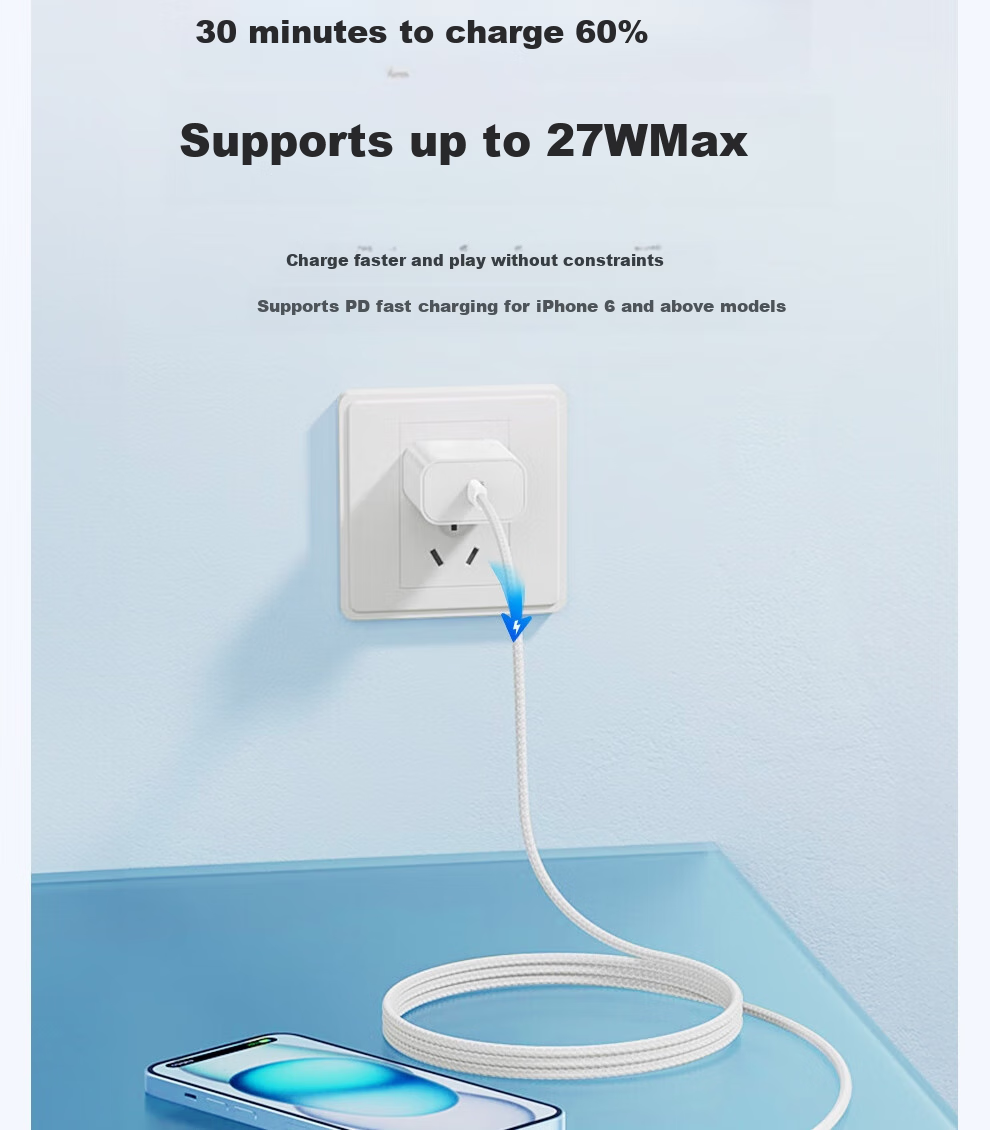 Кабель Jingxuan Type-C to Lightning, 1.5 метра, белый, 2 шт. в комплекте, для iPhone 14/13 Pro Max/12/11/Xs