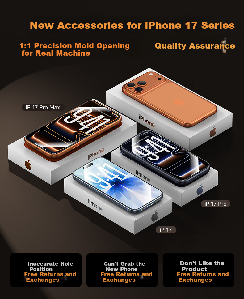Защитное стекло для iPhone 17 Pro