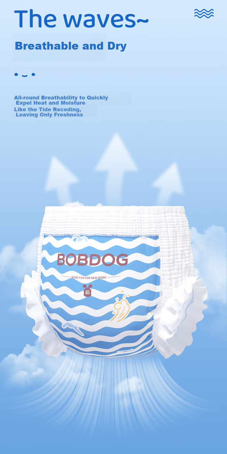 Подгузники-трусики BOBDOG, размер XXXXL, 96 шт.