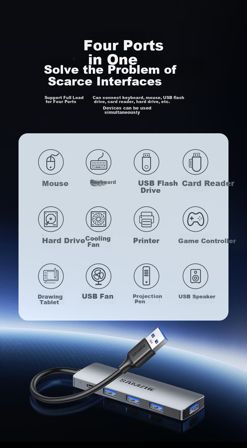 USB-хаб SAMZHE