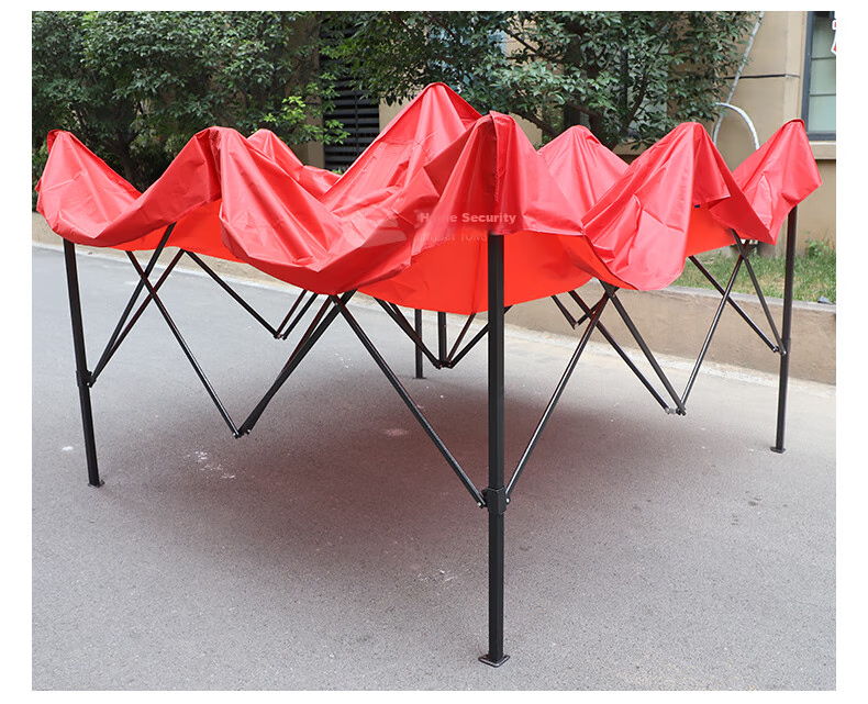 Красный тент Jingantong 3x3м
