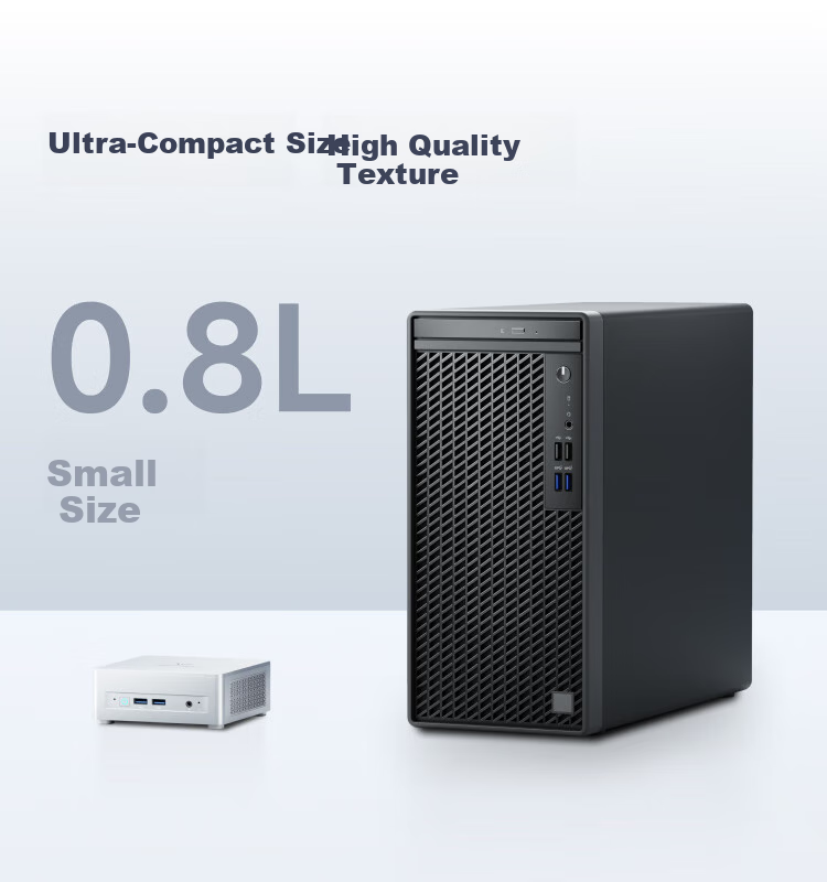 Мини-ПК Mingfan UM750L Slim, AMD Ryzen R5-7545U, 16 ГБ ОЗУ, 512 ГБ SSD, Windows 11