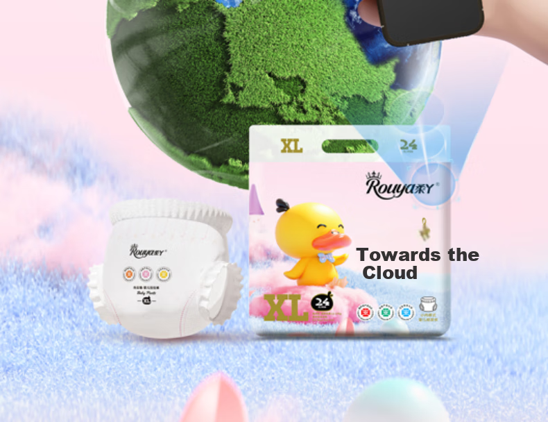 Подгузники Rouya XL 24 шт