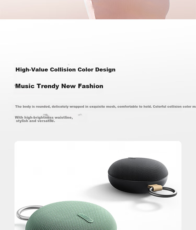 MI REDMI Bluetooth Speaker 2 Green - портативная Bluetooth-колонка с защитой от пыли и воды IP67, долгим временем работы и слотом для карт памяти