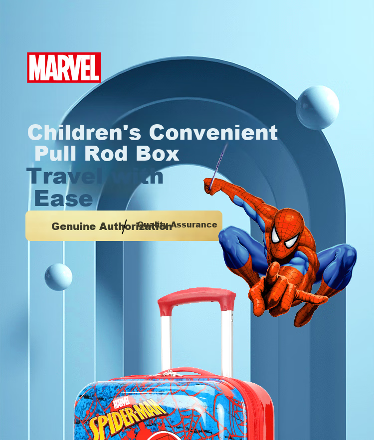 Детский чемодан Mesuca Disney Spider-Man, 16 дюймов, на колесиках, с сиденьем, для путешествий