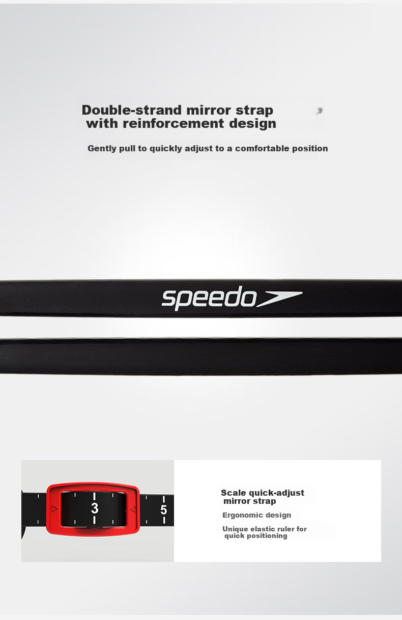Очки для плавания Speedo Aquapure Vision для близоруких, профессиональные, с защитой от запотевания и УФ-лучей, серо-дымчатые, -1.50 диоптрии