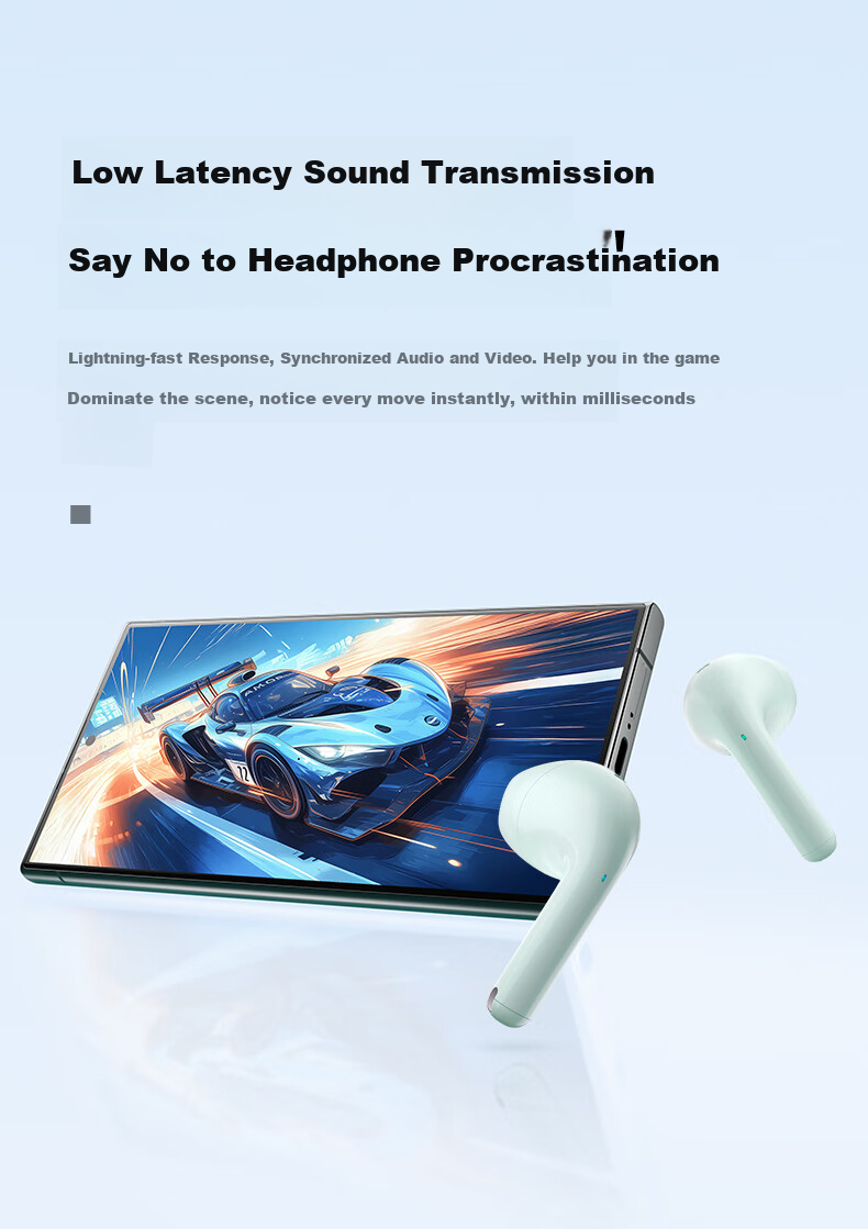 Беспроводные наушники Edifier X1 Evo True Wireless Bluetooth 6.0 с функцией перевода, совместимы с Apple, Huawei, Xiaomi, OPPO, цвет: зеленый