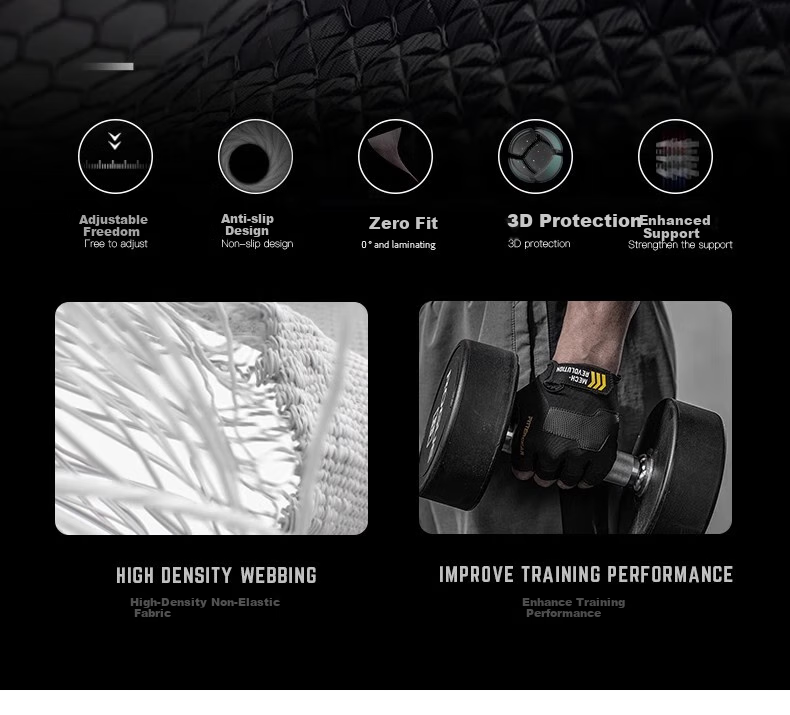 Перчатки для фитнеса FITTERGEAR, унисекс, для тренировок, велоспорта, без пальцев, черные с золотом, размер XL