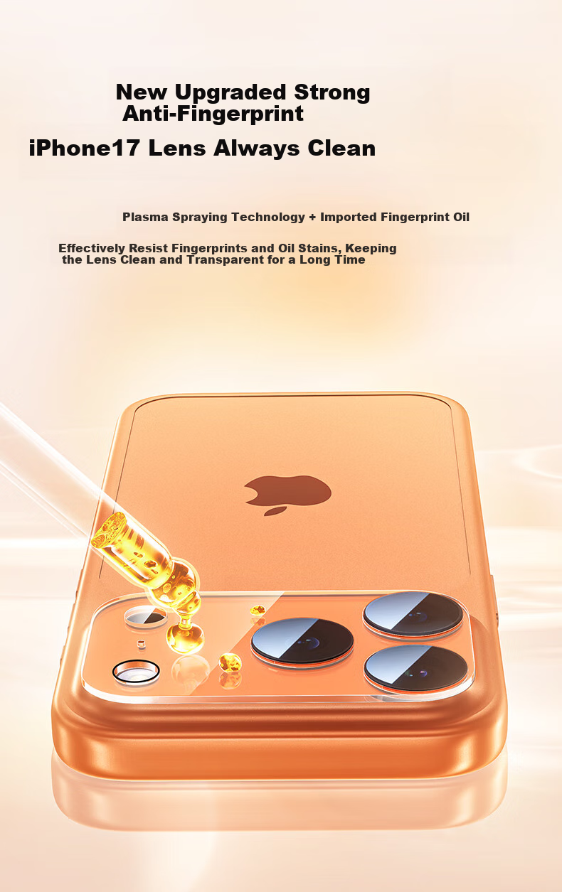 Защитная пленка PISEN для камеры iPhone 17 Pro Max, высококачественное закаленное стекло, 2 шт.