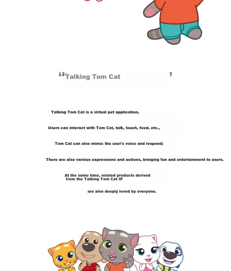 Кроссовки TalkingTom Canvas Shoes для мужчин и женщин, утепленные, универсальные, повседневные, трендовые, бежевые и черные, размер 40