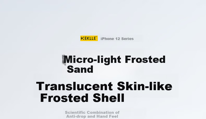 Чехол KEKLLE для iPhone 12 Pro, силиконовый, матовый, противоударный, с защитой камеры, простой стиль, белый