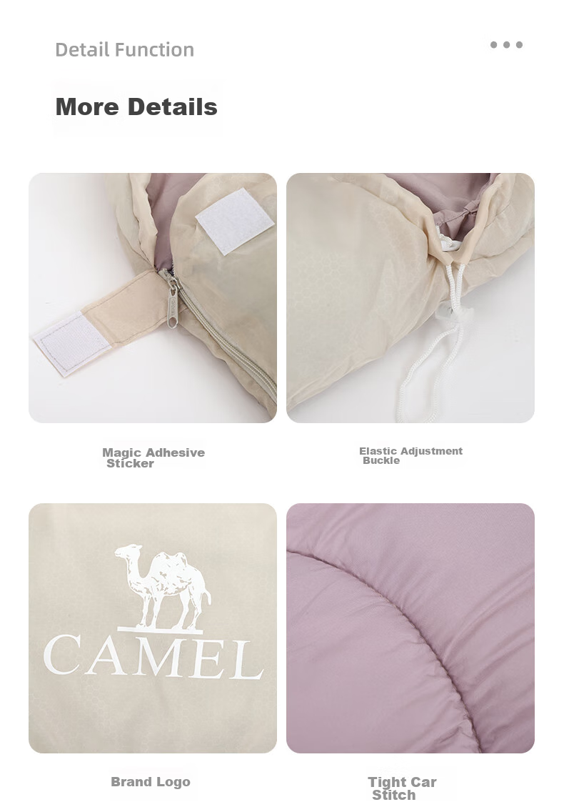 Спальный мешок CAMEL, утолщенный, теплый, для взрослых, для кемпинга, всесезонный, для зимы, А8W03009