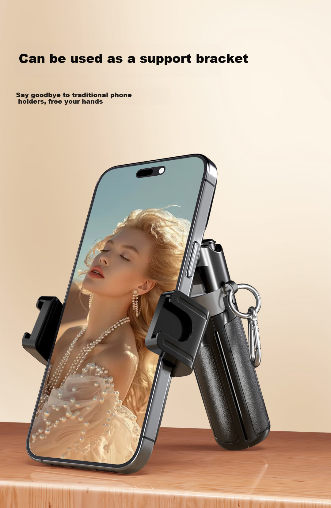 FUNSNAP P30 Мини селфи-палка-штатив с зумом, портативный, 360° вращение, для прямой трансляции и путешествий
