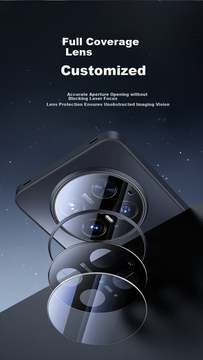 Чехол Mofei для Huawei Mate 70 Pro, противоударный, силиконовый, с защитой от отпечатков пальцев, черный