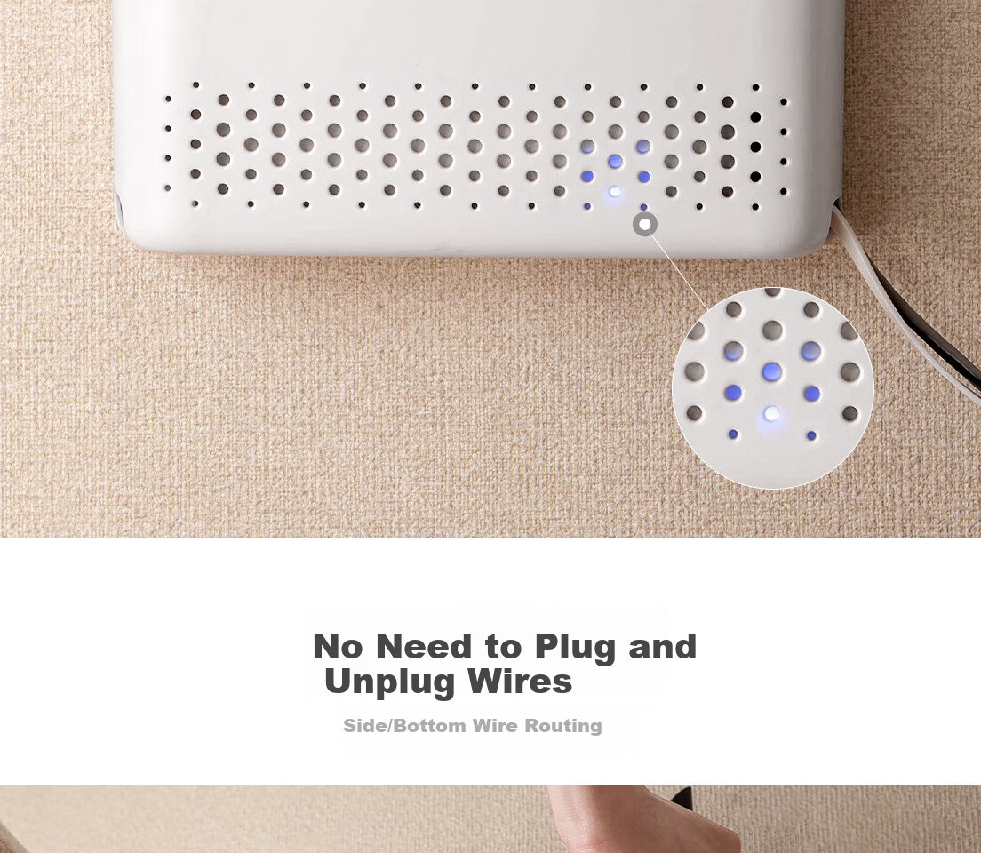 Настенный органайзер для роутера Lanjiaoluo, полка для Wi-Fi, без сверления, для ТВ-приставки, модема и удлинителя