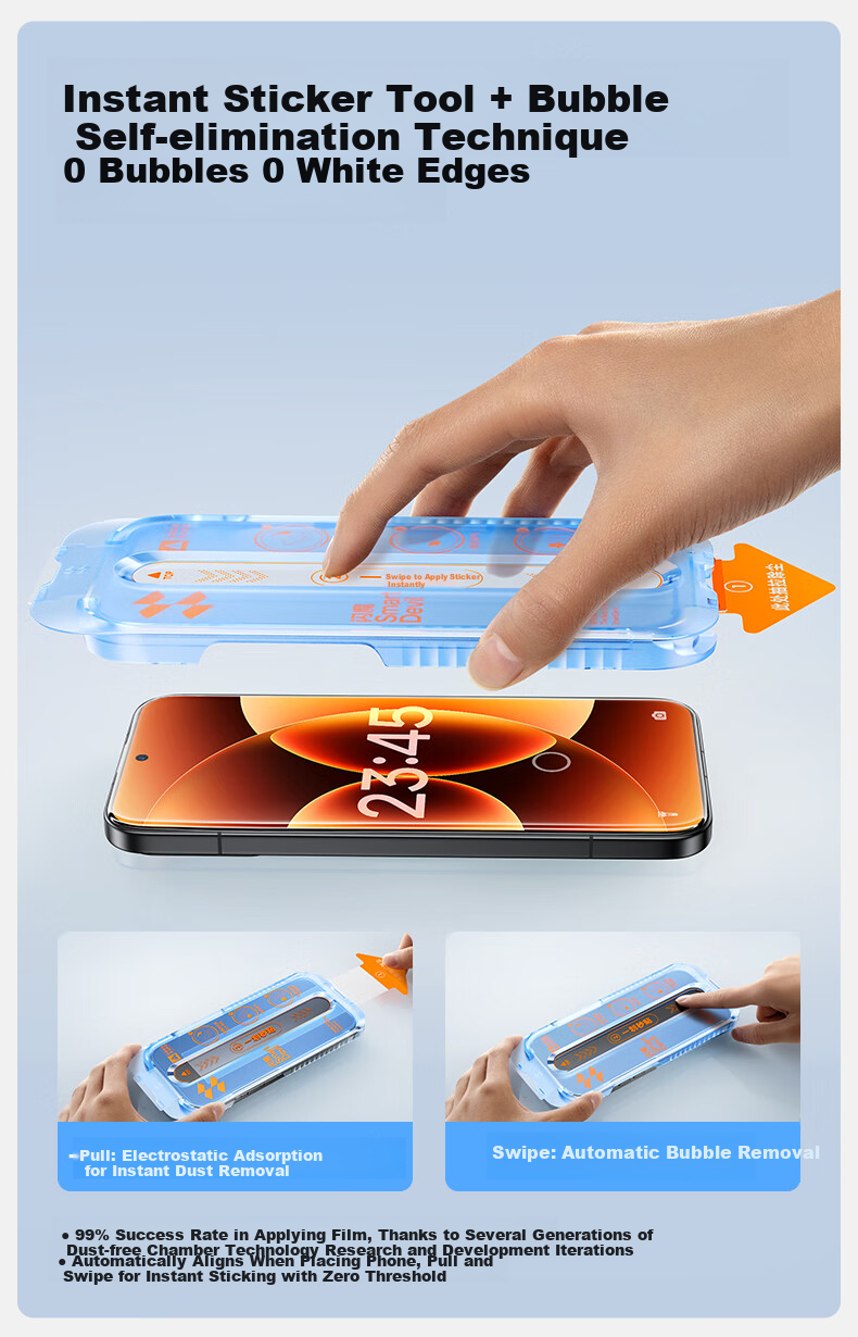 Защитное стекло Shanmo для Xiaomi 17 Pro Max/Ultra, 2 комплекта, закаленное, HD, антибликовое, с защитой от отпечатков пальцев