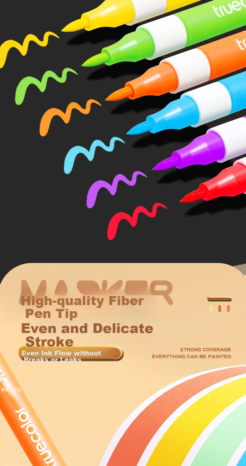 Акриловые маркеры TRUECOLOR