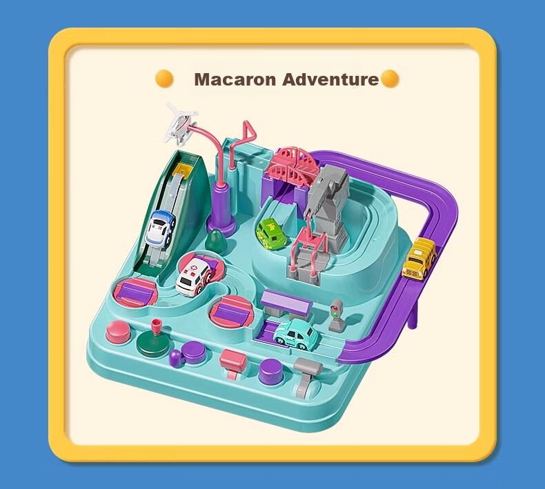 Детский игровой трек Miaobeile для мальчиков и девочек от 3-6 лет, парковочный трек, подарок на Новый год