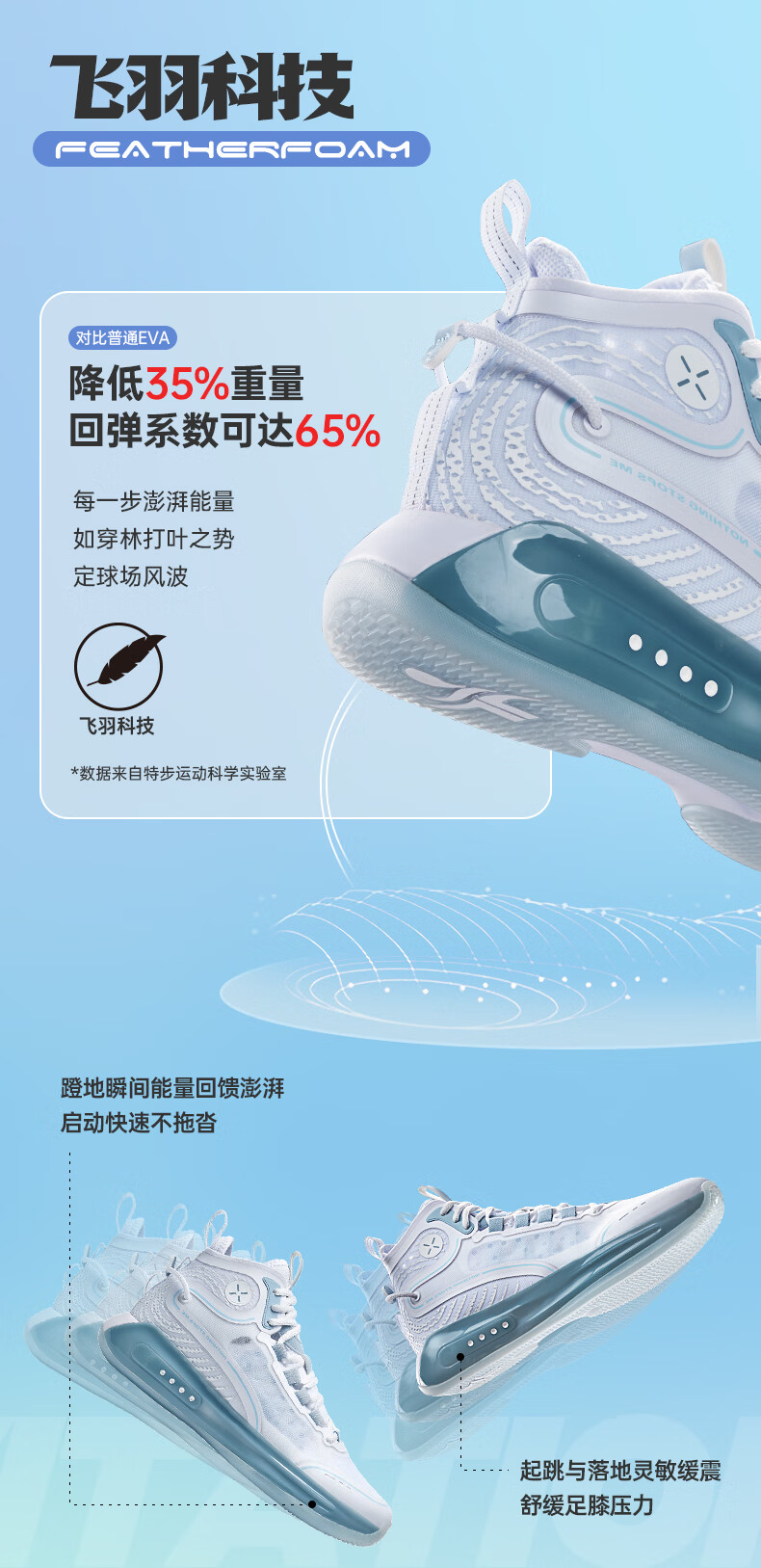 特步篮球鞋_XTEP 特步 绫刃 男子篮球鞋 879119127057