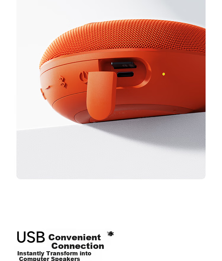 MI REDMI Bluetooth Speaker 2 Green - портативная Bluetooth-колонка с защитой от пыли и воды IP67, долгим временем работы и слотом для карт памяти