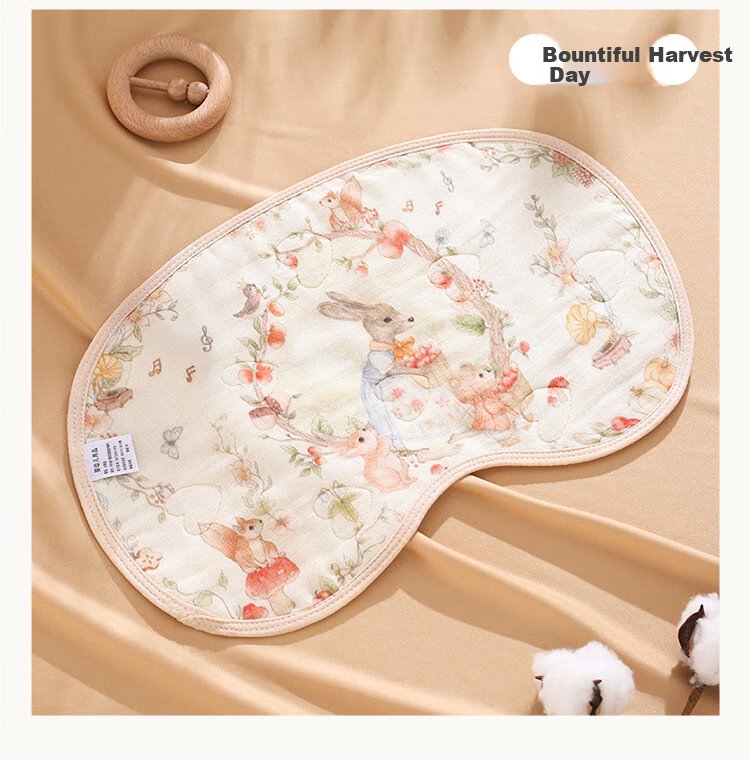 Детский позиционер "Aibaoshi" Cloud Pillow, 2 шт., хлопок, 6 слоев, для новорожденных 0-1 год, противоколиковый