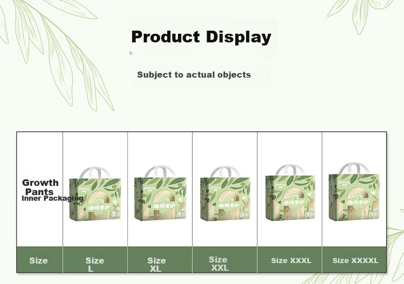 Подгузники-трусики Jiaying Olive Luxury Pull-Up Diapers, размер 3XL, 56 штук (16-18 кг)
