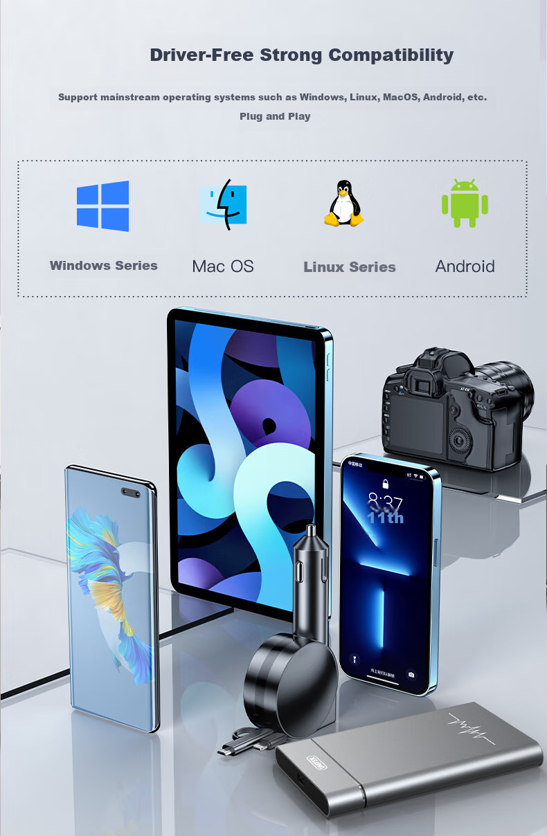 Внешний корпус для жесткого диска UNITEK S109A, 2.5 дюйма, USB 3.2 Gen 2, алюминиевый сплав, черный