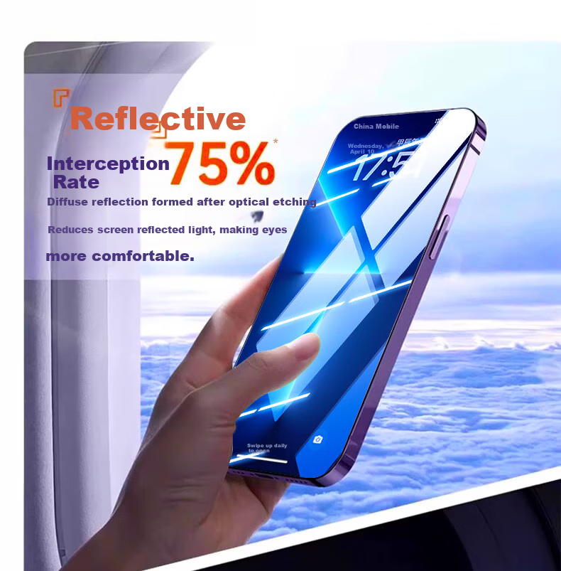 Защитное стекло Baozou для Apple iPhone 13 Pro Max, противоударное, антибликовое, HD Full Coverage