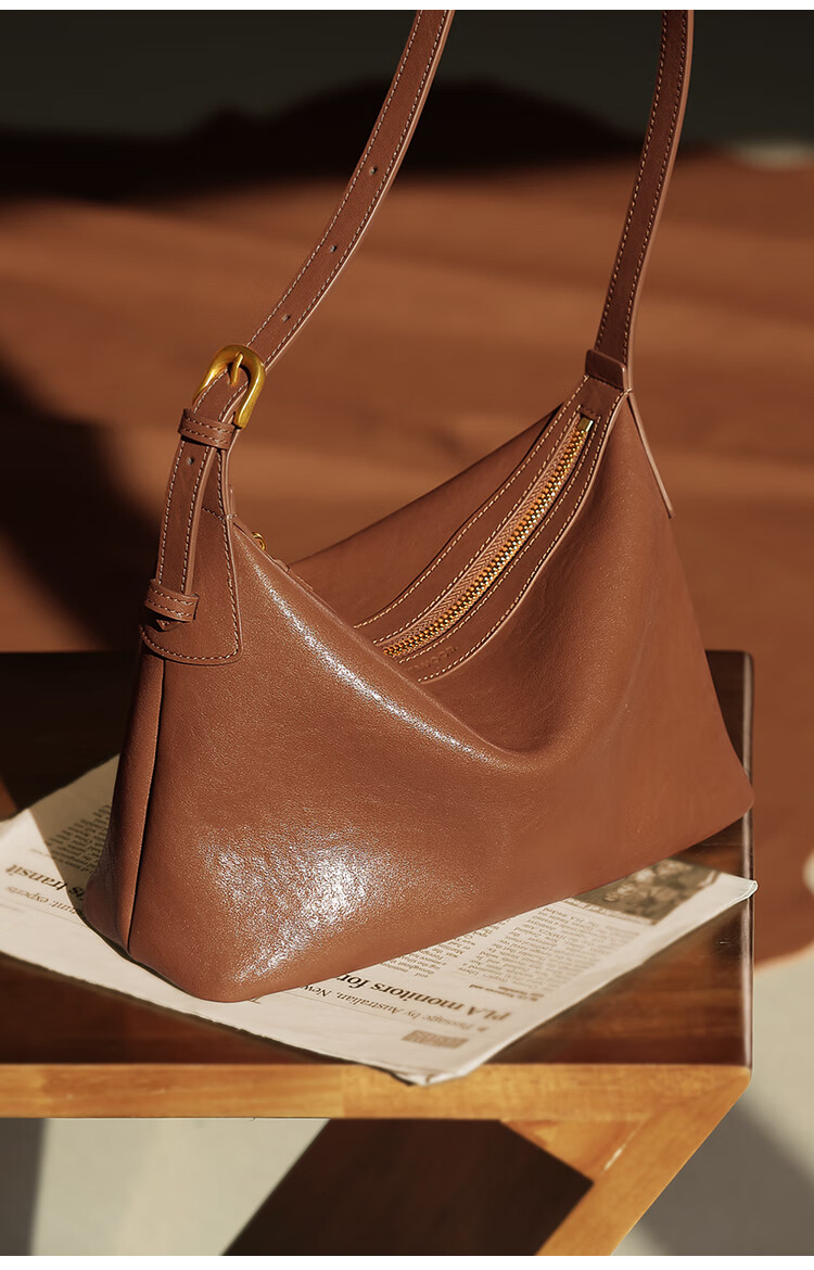 Сумка Mood Hobo из натуральной кожи, большая вместительная сумка через плечо для работы и повседневного использования, подарок на День Рождения и День Святого Валентина