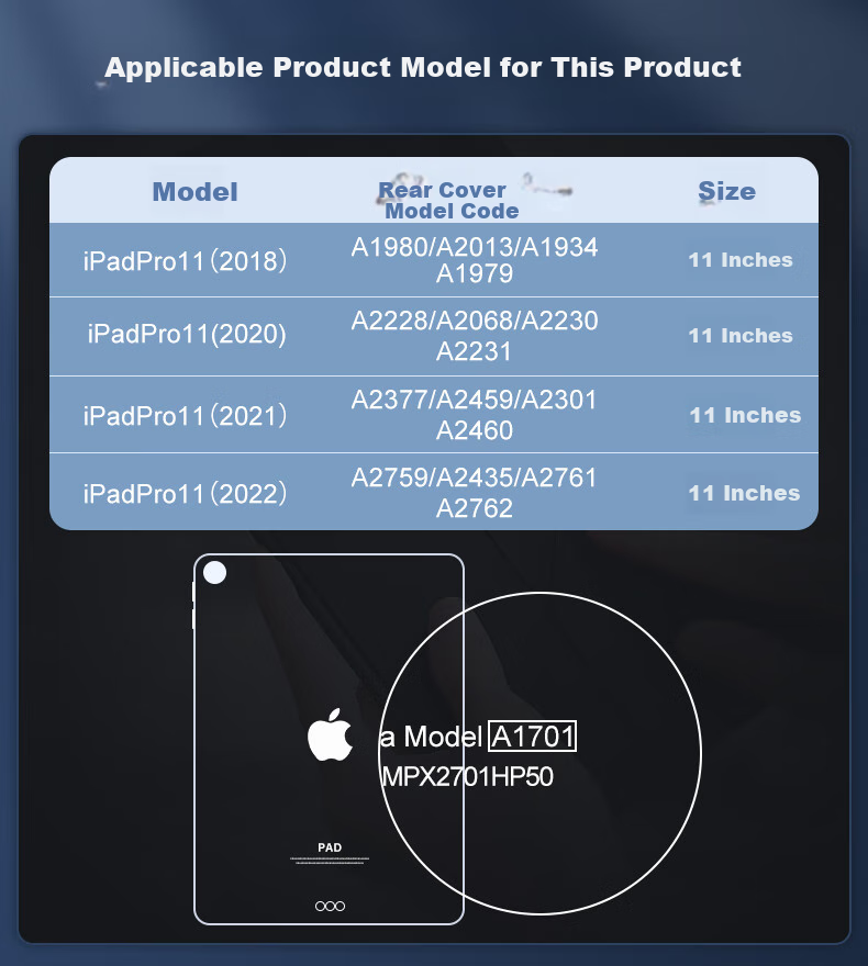 Чехол для iPad Pro 11