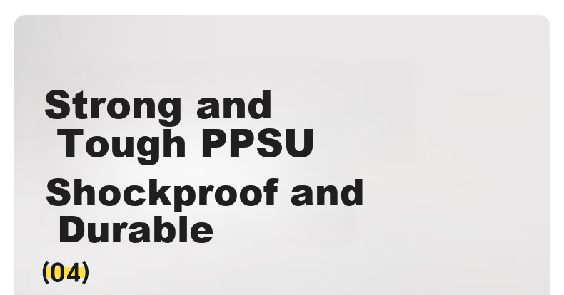 Контейнер для детского питания Huangchong PPSU, 200 мл, с крышкой, для хранения и приготовления пищи