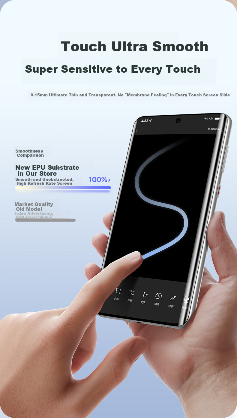 Защитная пленка LLUNC для Huawei Pura70 Pro, 2 шт., гидрогелевая, противоударная, антибликовая, полноэкранная, без отпечатков пальцев