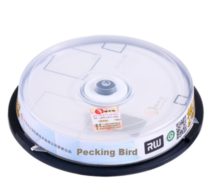 DVD+R Zhuomuniao, 16x Speed, 4.7GB, Traditional Series, 10 Discs in A Barrel, Recordable Discs