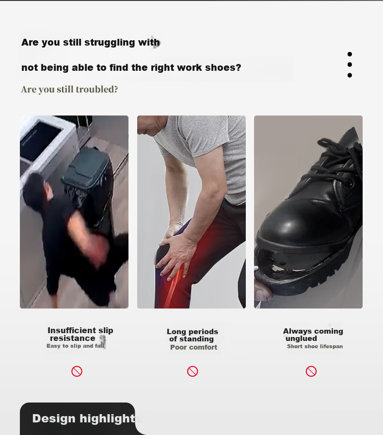 Рабочая обувь Chuwang Chef Shoes для мужчин, нескользящие, водостойкие, маслостойкие, кожаные туфли для кухни и отеля, модель 5222, размер 35