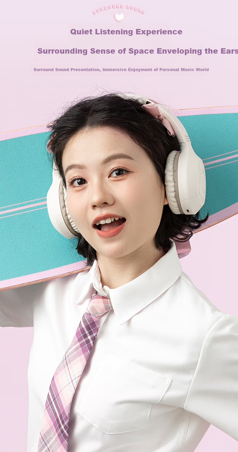 Беспроводные наушники Chenfeng Sanrio Bluetooth S05, детские, спортивные, игровые, подарок на Новый год, совместимы с Apple, Huawei, Xiaomi
