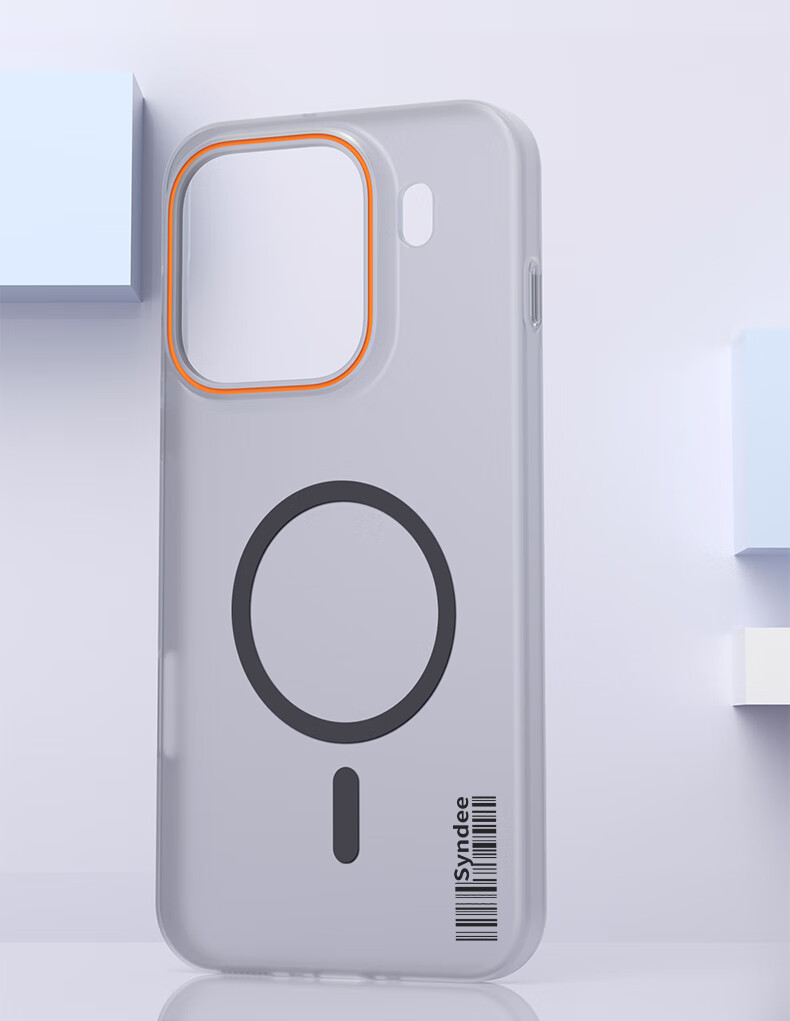 Baosou Магнитный чехол для OPPO Find X9 Pro, противоударный, с защитой от отпечатков пальцев, матовый, прозрачный, черный