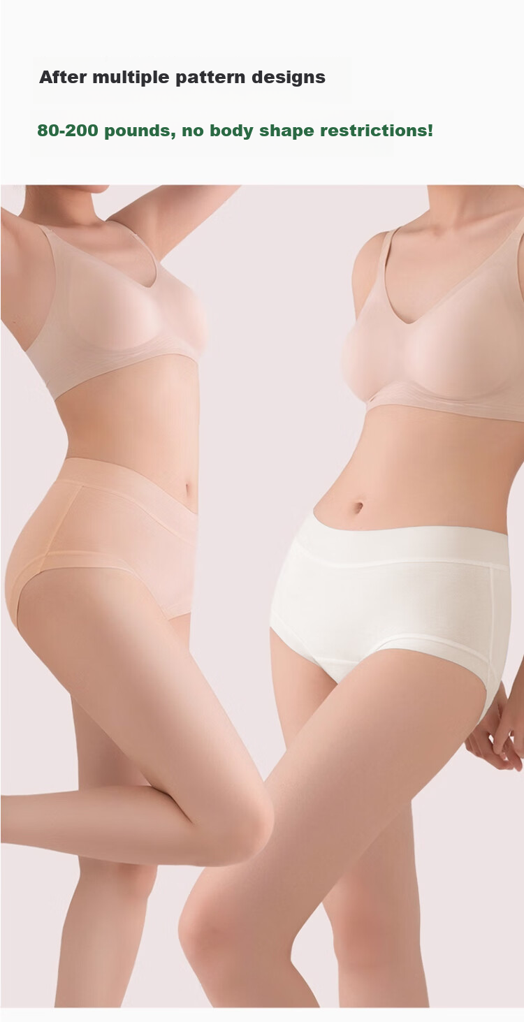 Женские трусы Yalu Plus Size, хлопковые, с высокой талией, антибактериальные, размер 6XL (220-240 кг), 3 шт.