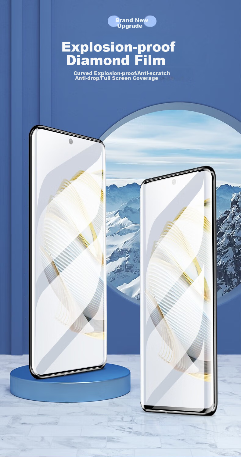Защитное стекло Baozou для Honor X50, противоударное, антибликовое, полноэкранное