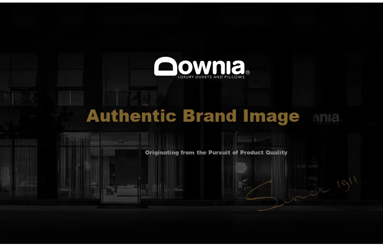 Подушка Downia, 100% хлопок, антибактериальная, версия "Пять звезд", 95% белый гусиный пух, 74*48 см