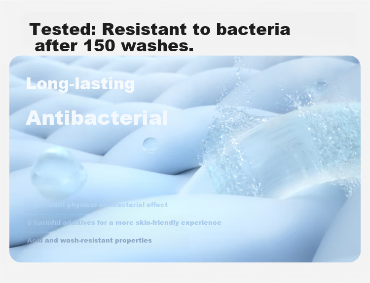 Набор полотенец Sanli 7A Antibacterial, 2 шт., 100% хлопок, для лица, 60x30 см, темно-серый + светло-серый