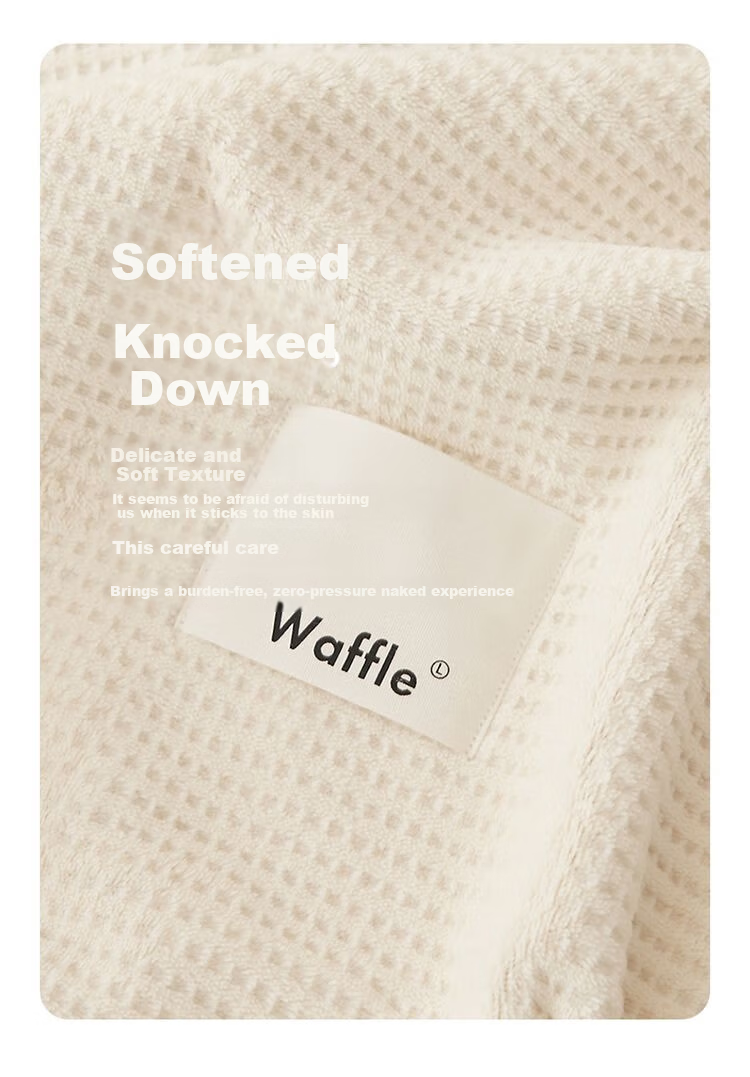 Плед Wuyinliangpin Luxury Waffle Milk Velvet, 150*200 см