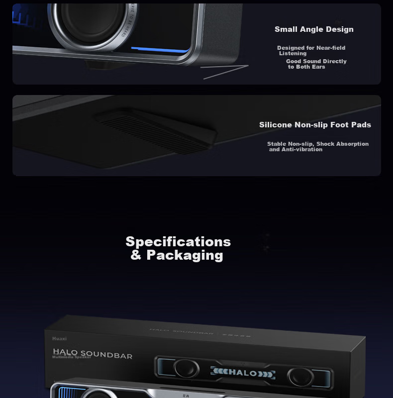 Портативная колонка Edifier Halo, Bluetooth 5.4, RGB подсветка, мощность 5 Вт, черная