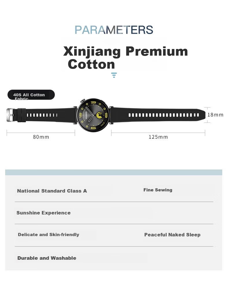 Спортивный ремешок Xiaopijiang из силикона для Huawei Watch GT6/GT5 Pro/GT4, универсальный, черный