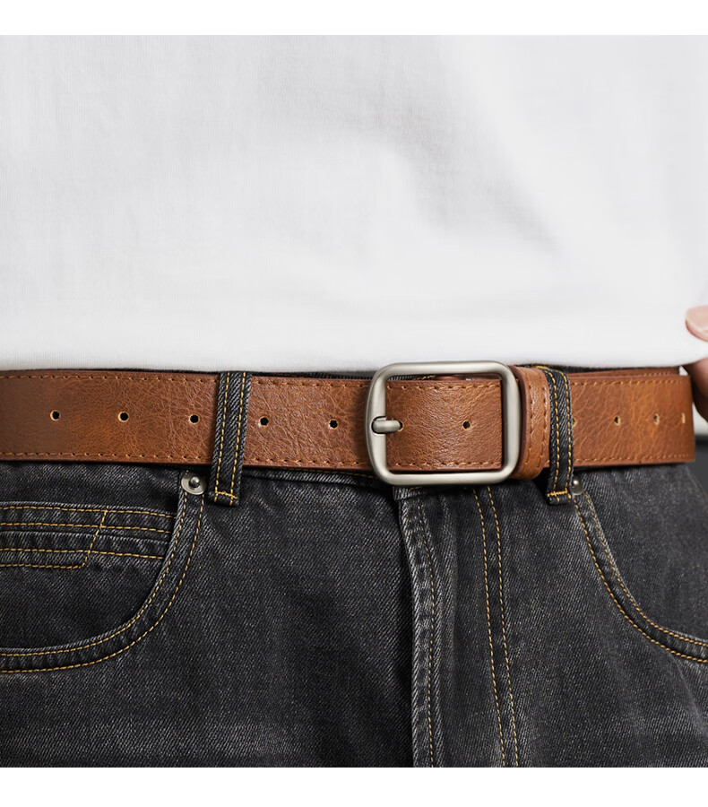 Мужской кожаный ремень Jeanswest