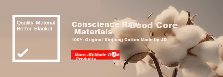 JD Original Хлопковое одеяло, Класс А 100% хлопок Синьцзян, Плотное зимнее одеяло, 4.05 кг, 2x2.3м