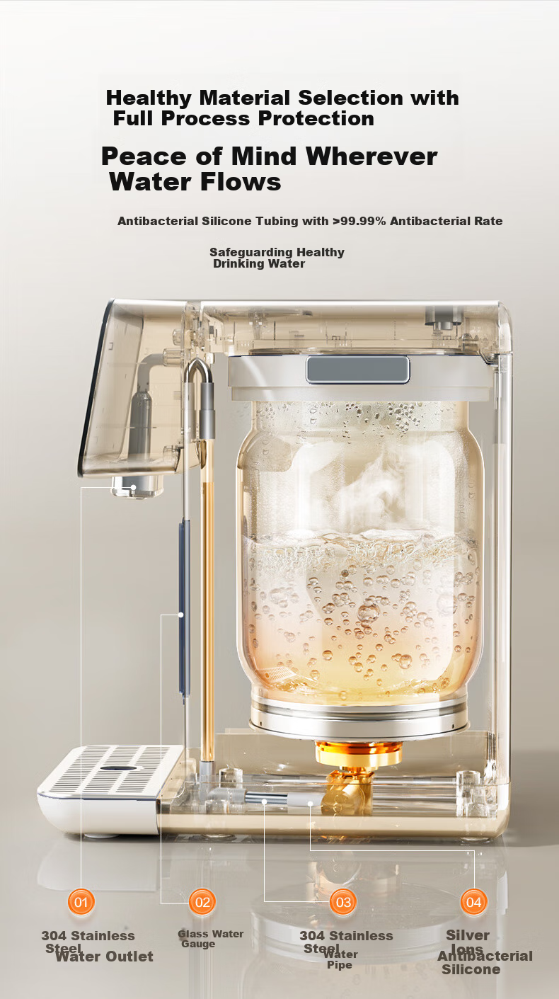 Электрический чайник SUPOR SW-50T306Max, 5 л, 2200 Вт, с контролем температуры, внутренний бак из титана