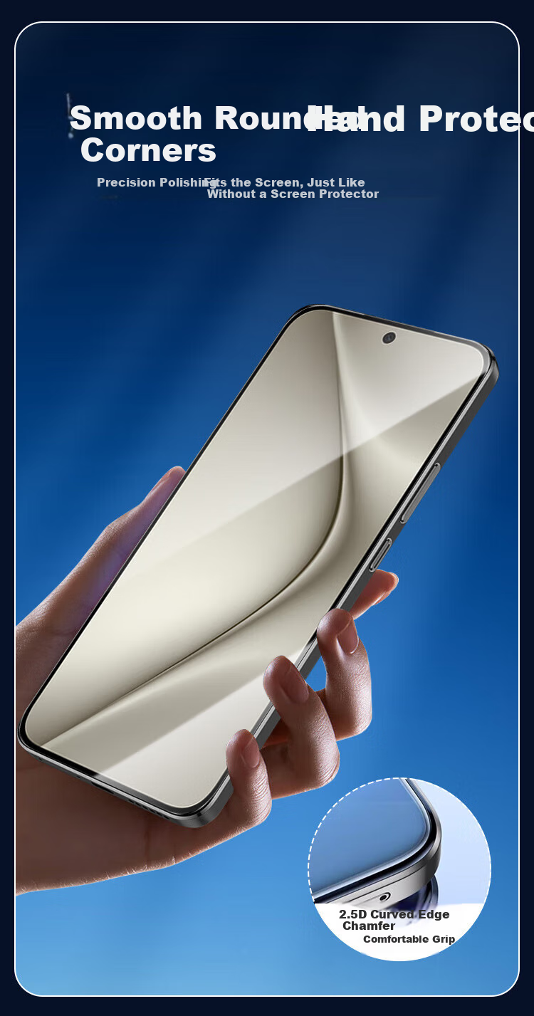 Защитное стекло Kulefeng для Huawei Pura 80 / P70, ультратонкое, HD, полное покрытие экрана, противоударное, отпечатков пальцев